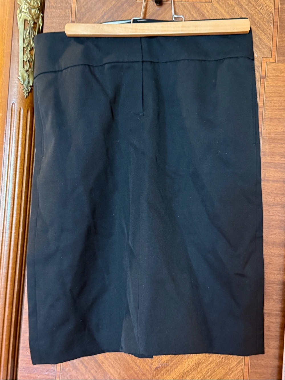 J. Crew Black Lined Skirt